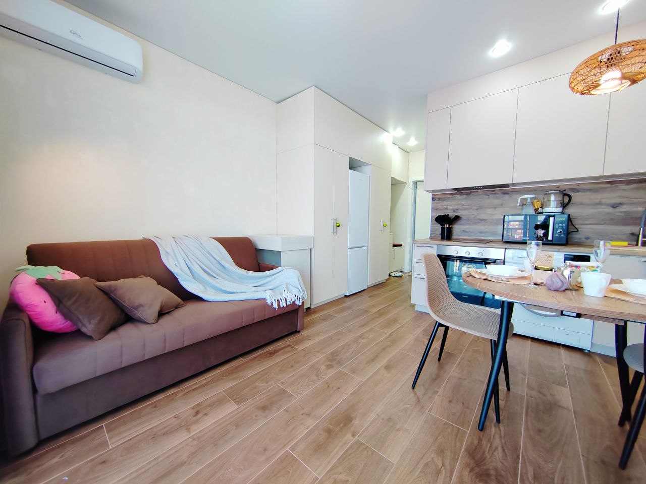 Квартира-студия, 28 м², 1 кровать