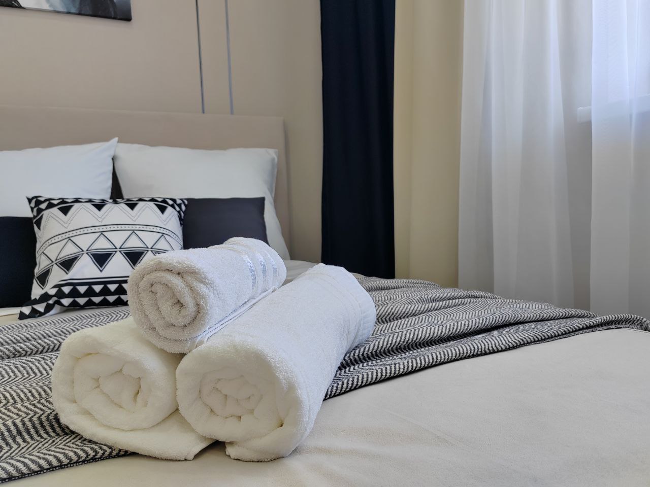 Квартира-студия, 28 м², 2 кровати