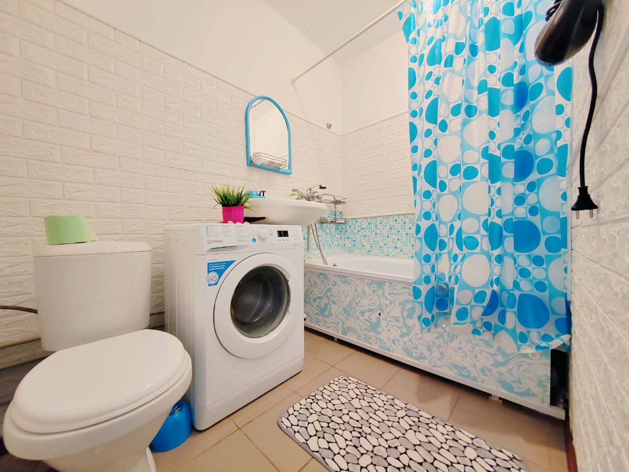 1-к. квартира, 40 м², 2 кровати